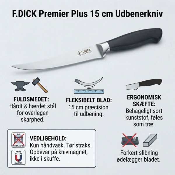 Udbenerkniv, fleksibel